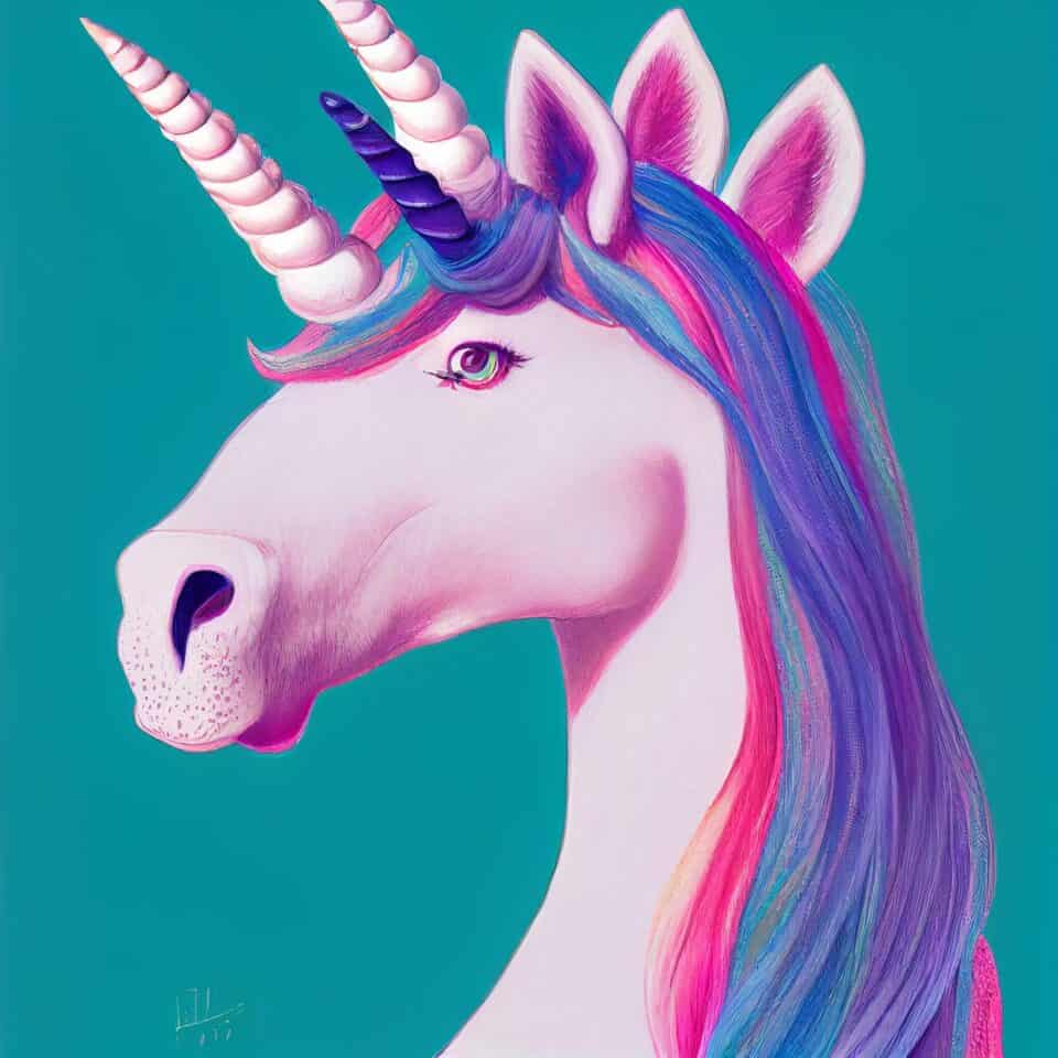 a beautiful unicorn 1