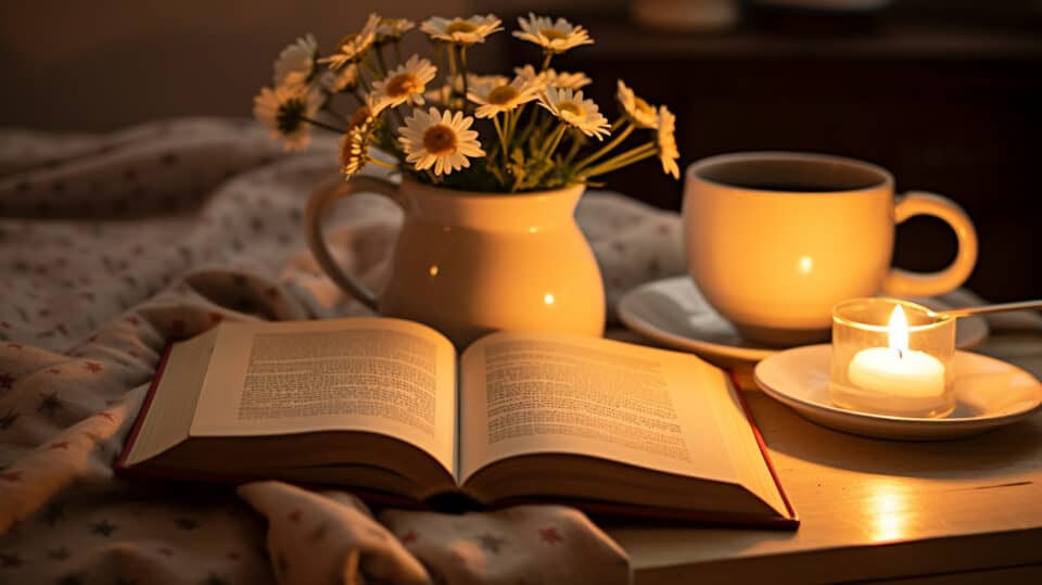 Bengal Spice Tea In Bed With Book