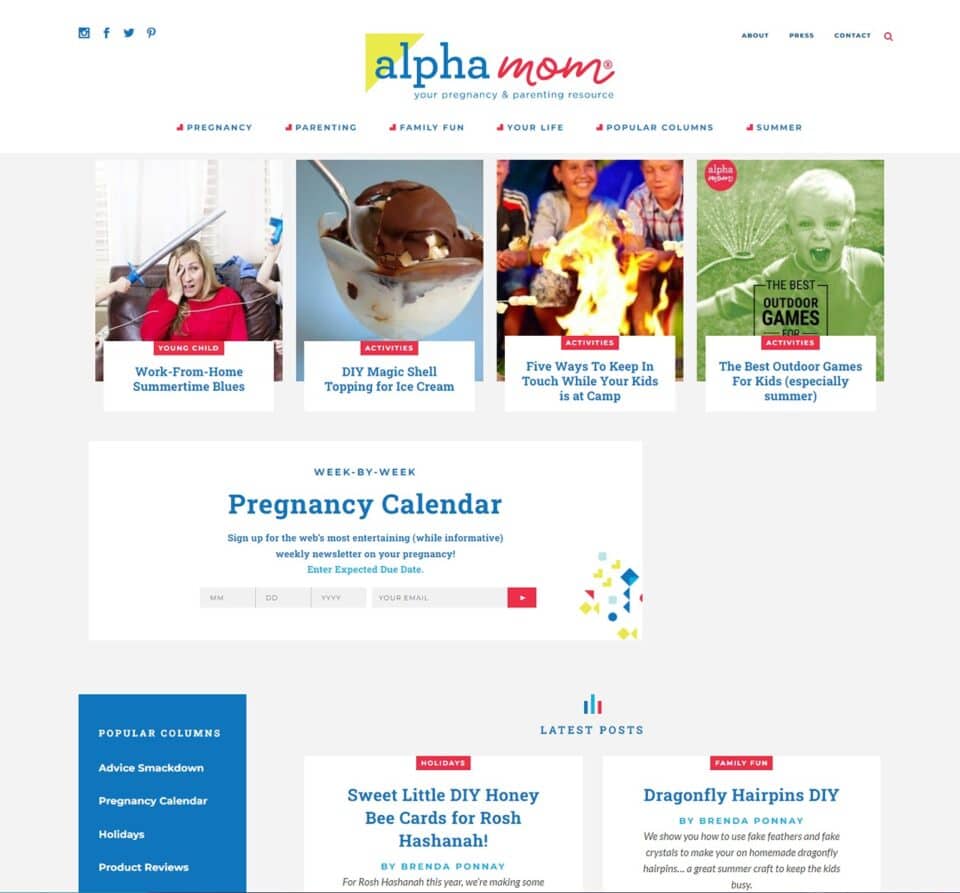 alpha mom blog