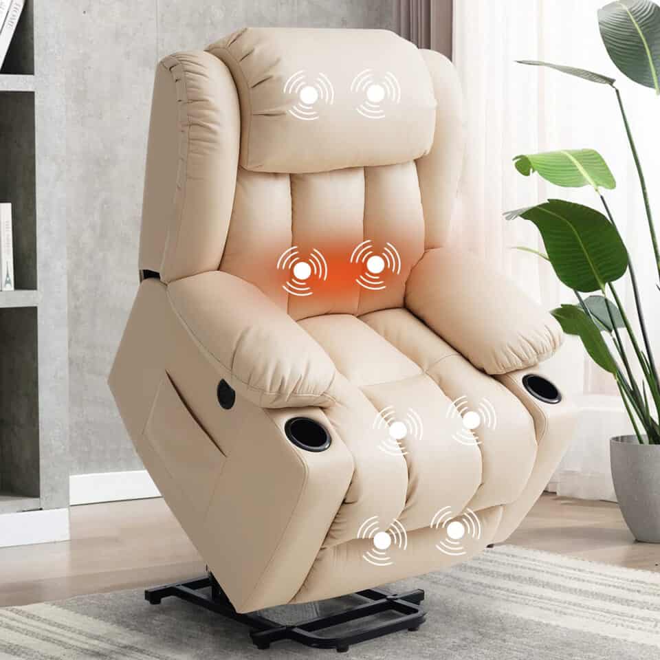 ASHOMELI Large Lift Recliner