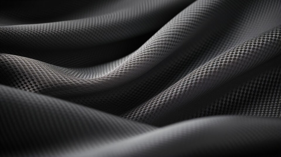 Close Up Of Nylon Fabric