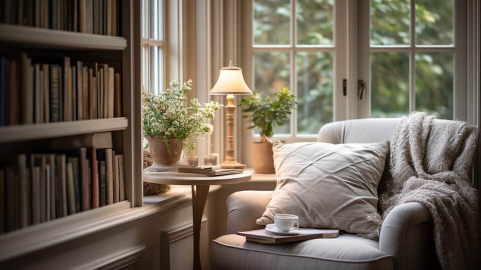 Cosy Books Room