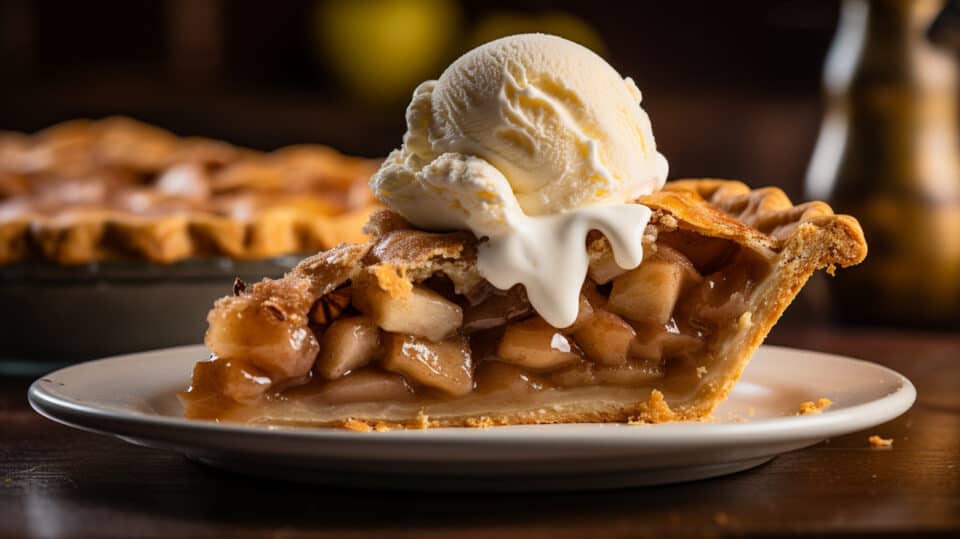 Apple Pie Made From Sweet 16 Apples