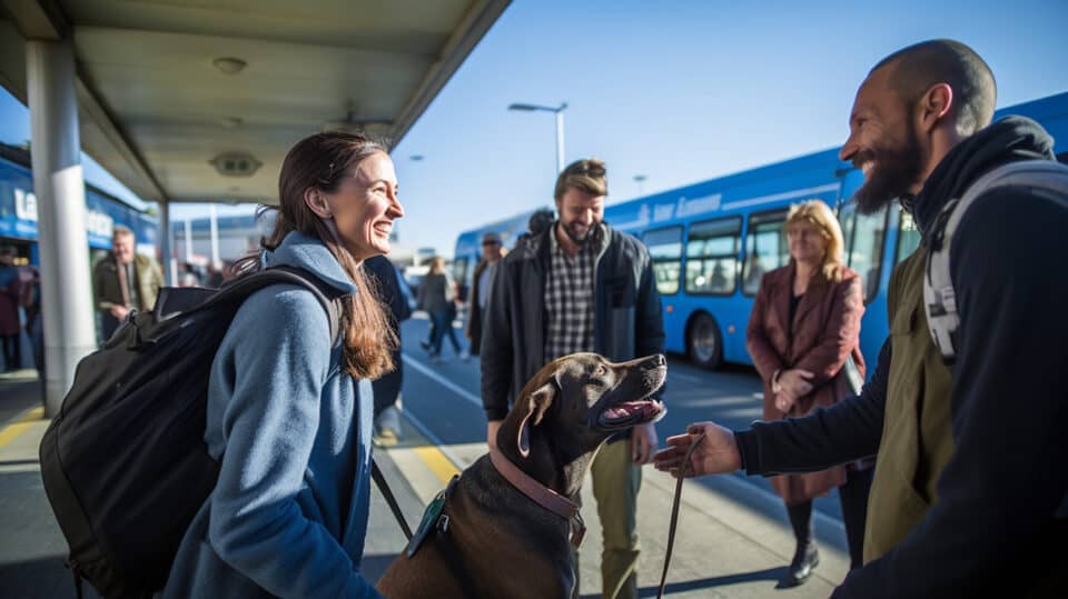 Homeless Person Gets Free Bus Ticket