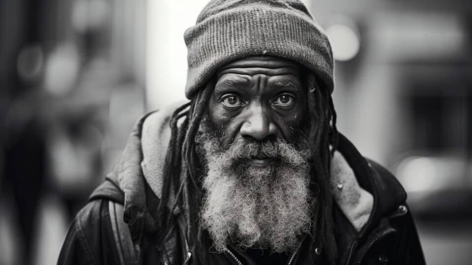 Old Homeless Man 1