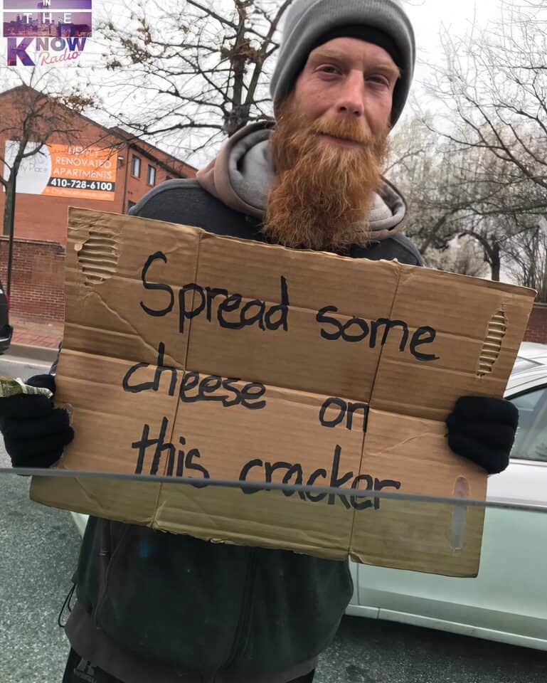 funny homeless sign example 12