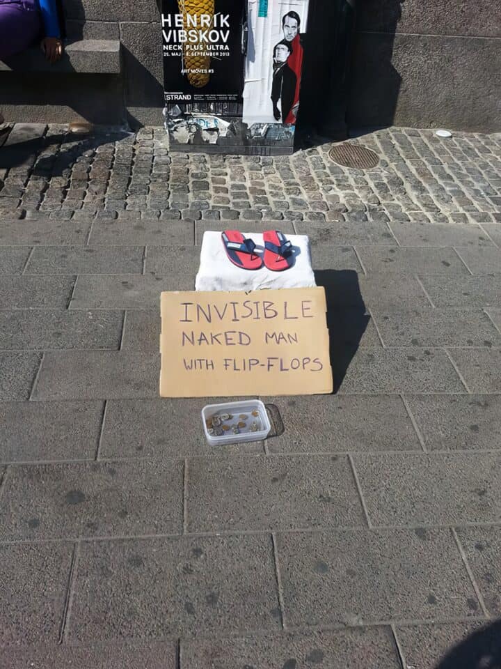 funny homeless sign example 14