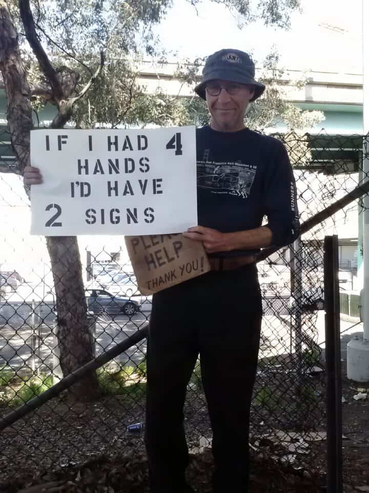 funny homeless sign example 24