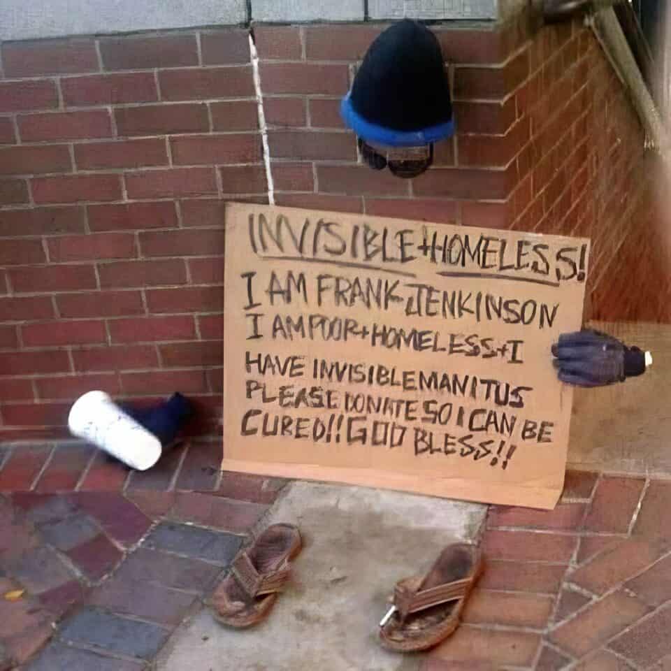 funny homeless sign example 30