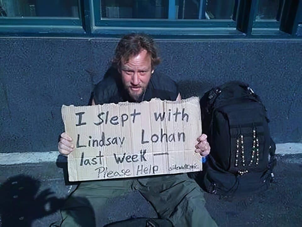 funny homeless sign example 34