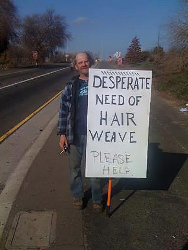 funny homeless sign example 43