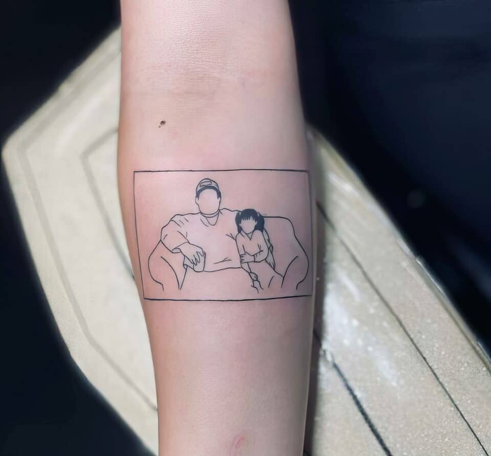 38 Mom Dad Tattoos To Honor Their Love