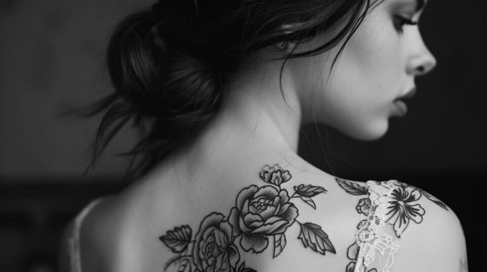 Feminine Tattoo Ideas for Women 1