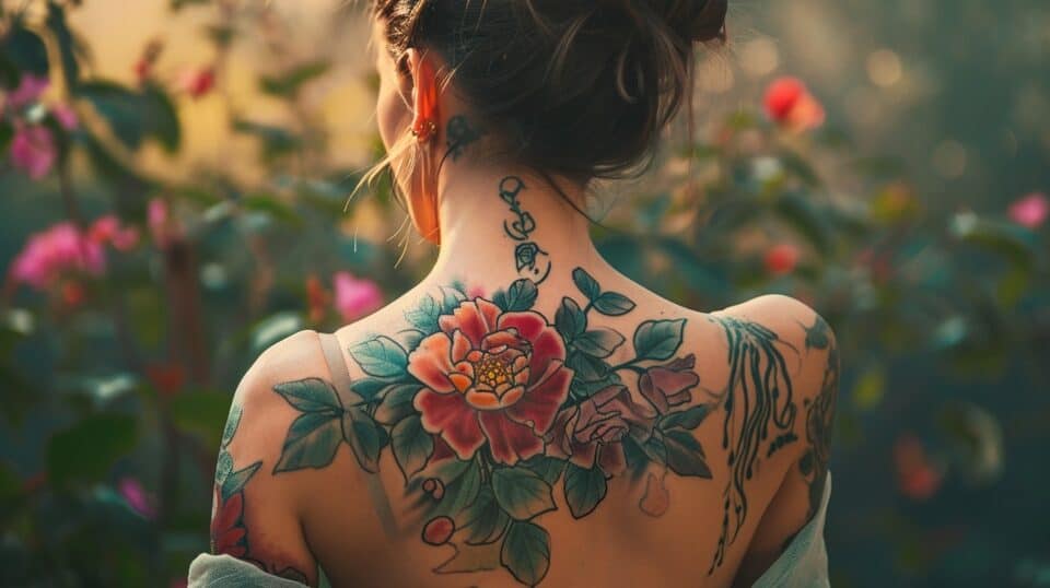 Feminine Tattoo Ideas for Women 3