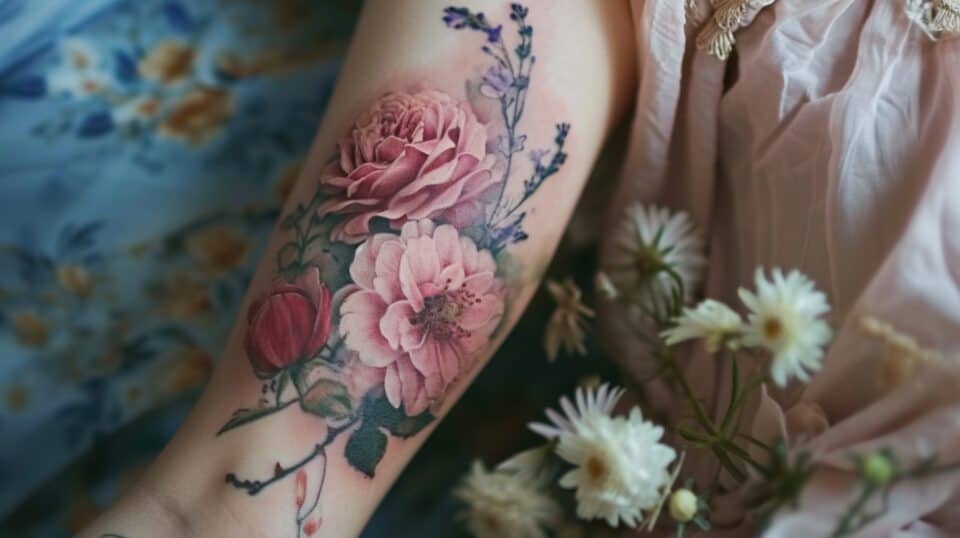 Flower tattoos