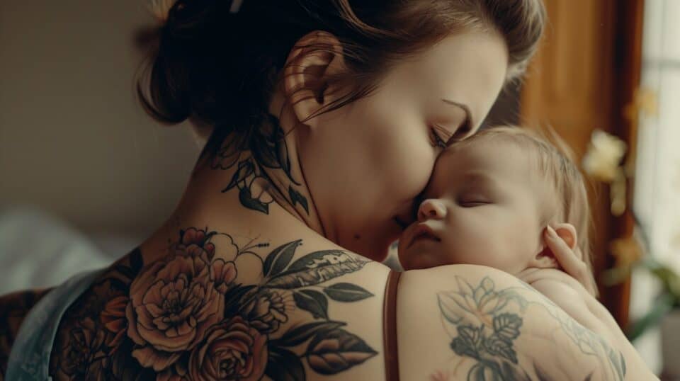 Mother and Infant Tattoos