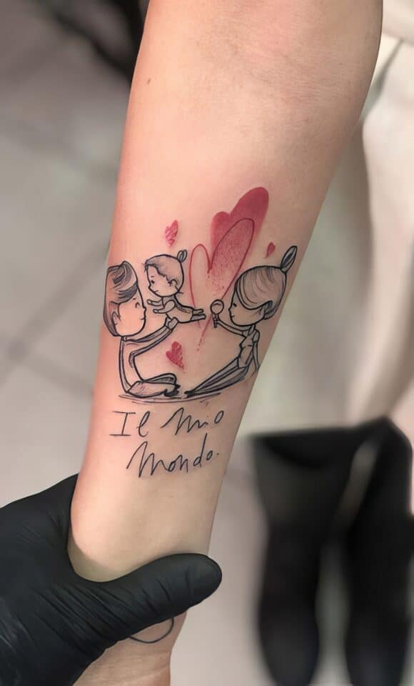 Motherhood Tattoos 108