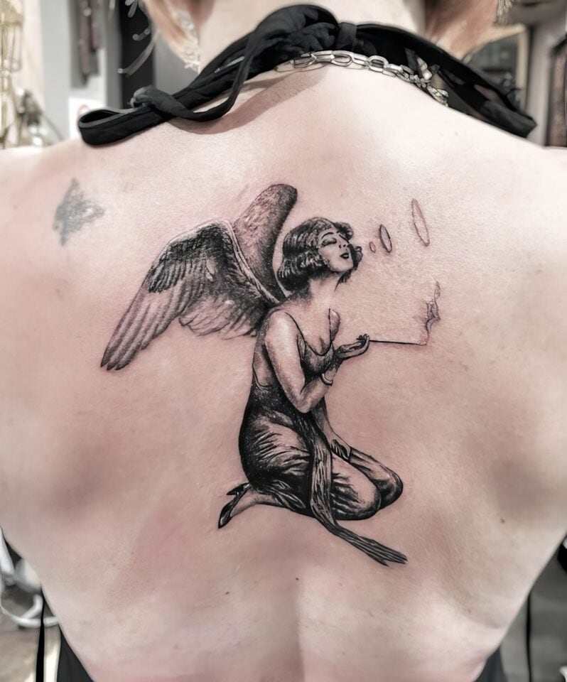 Angel Tattoo Ideas 112