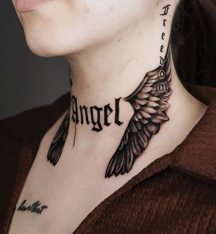 Angel Tattoo Ideas 14