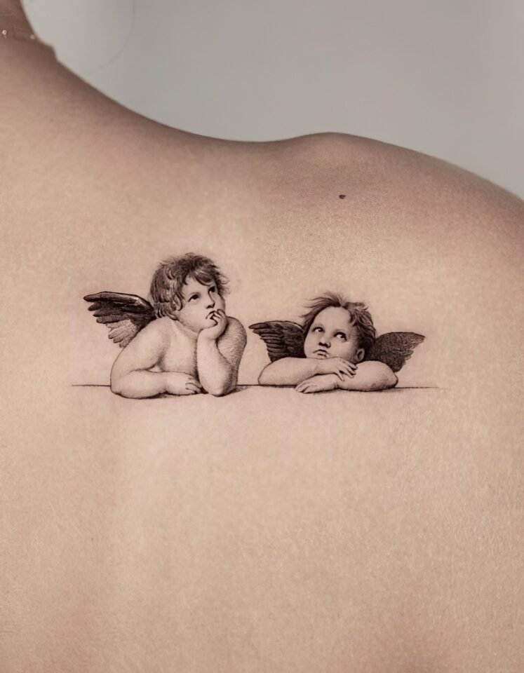 Angel Tattoo Ideas 17