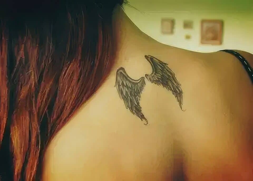 Angel Tattoo Ideas 34