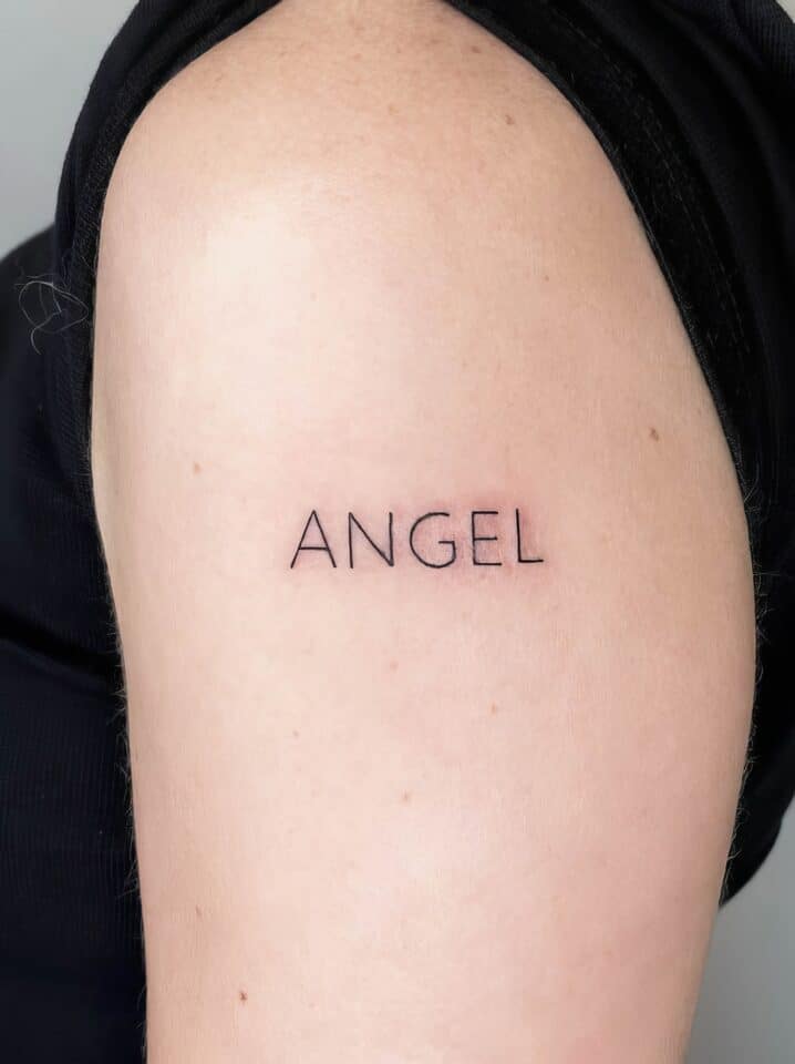 Angel Tattoo Ideas 56