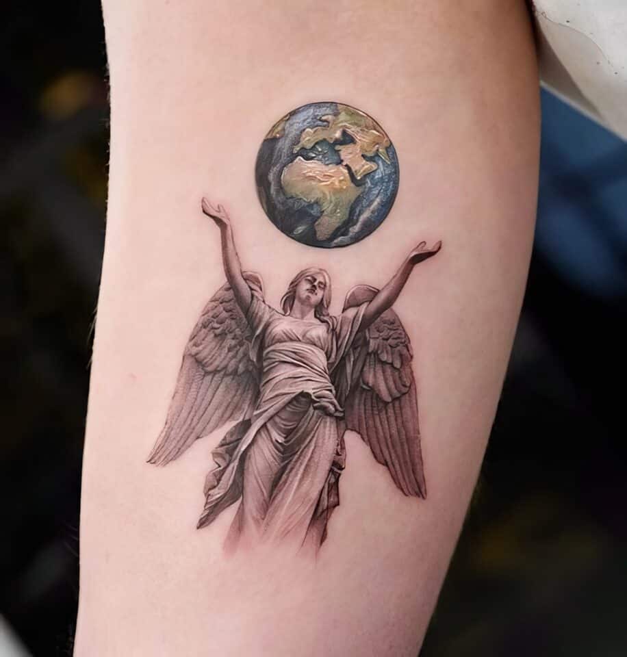 Angel Tattoo Ideas 9