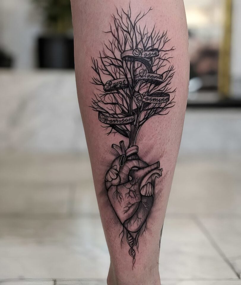 Family Tree Tattoo Ideas 63