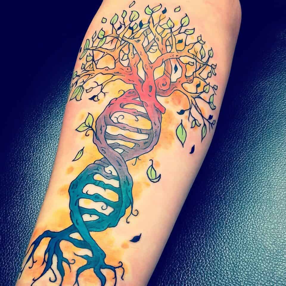 Family Tree Tattoo Ideas 72