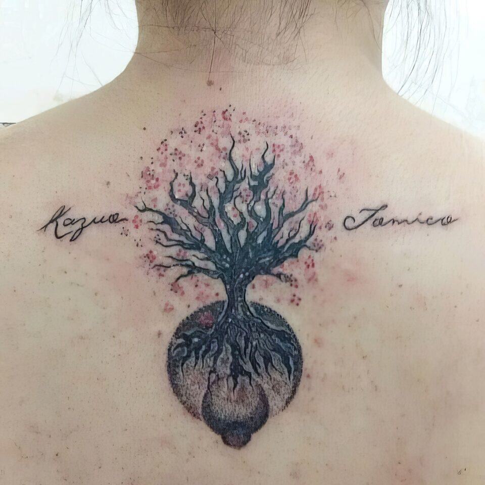 Family Tree Tattoo Ideas 99