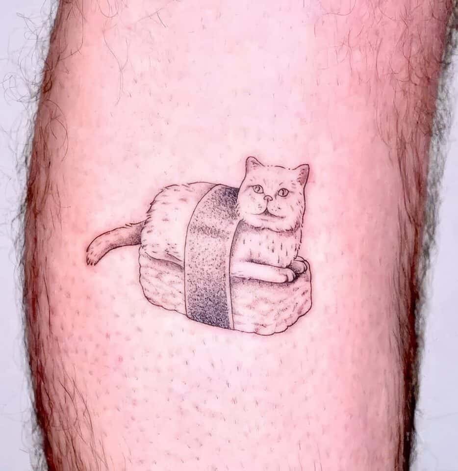 Feminine Cat Tattoos 29