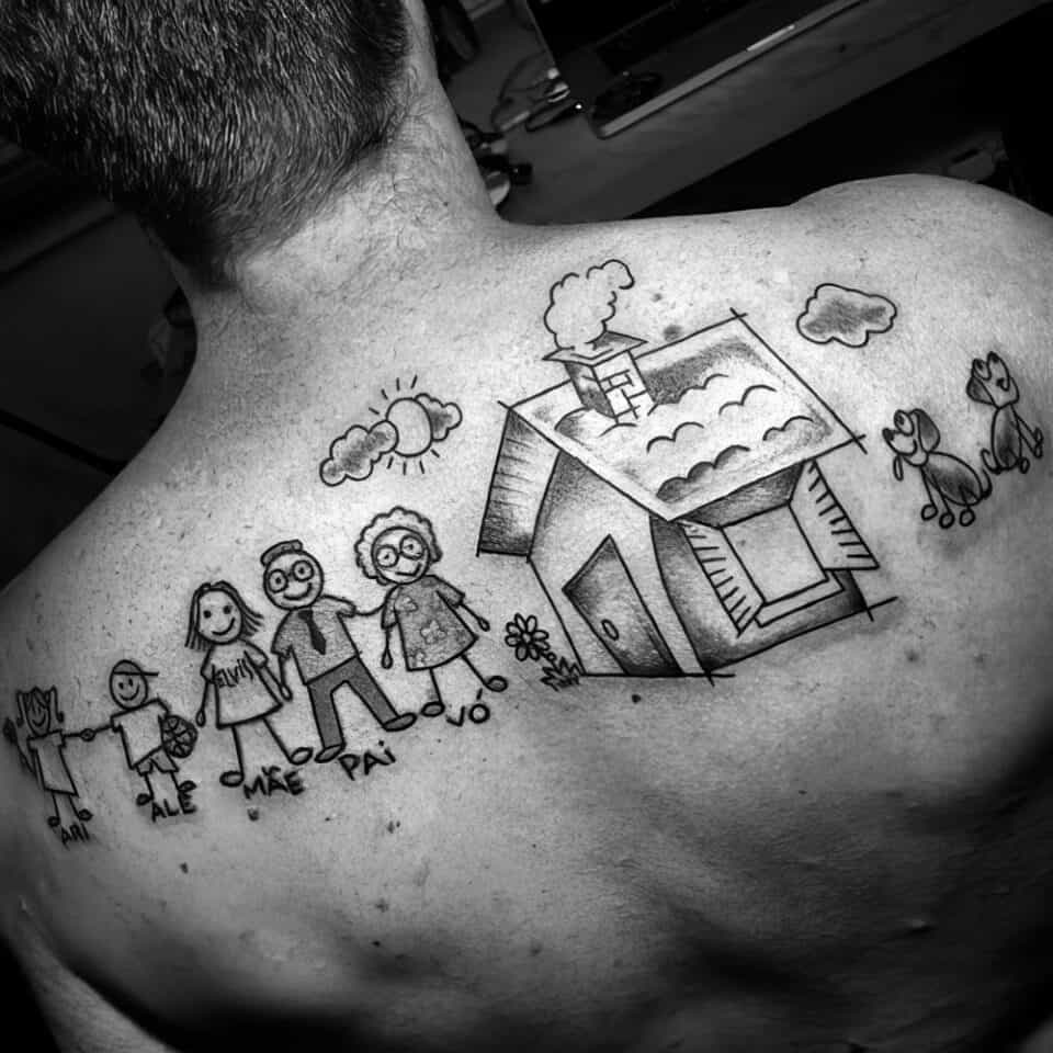 family tattoos for men 89