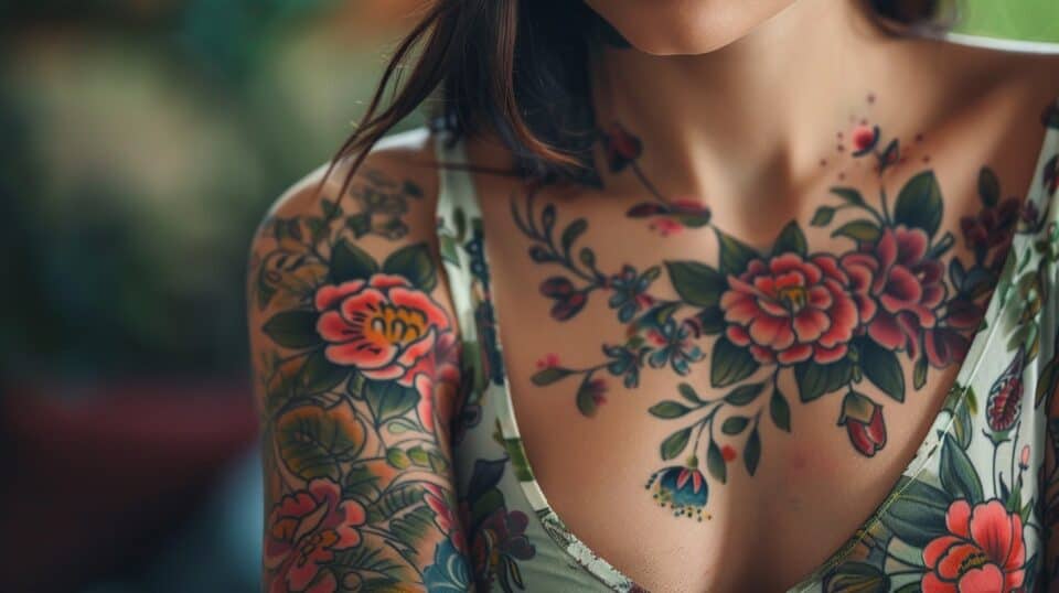 Floral Tattoo Design Ideas 13