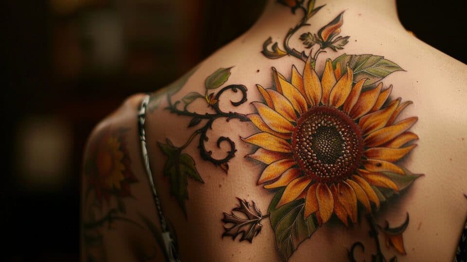 Floral Tattoo Design Ideas 3