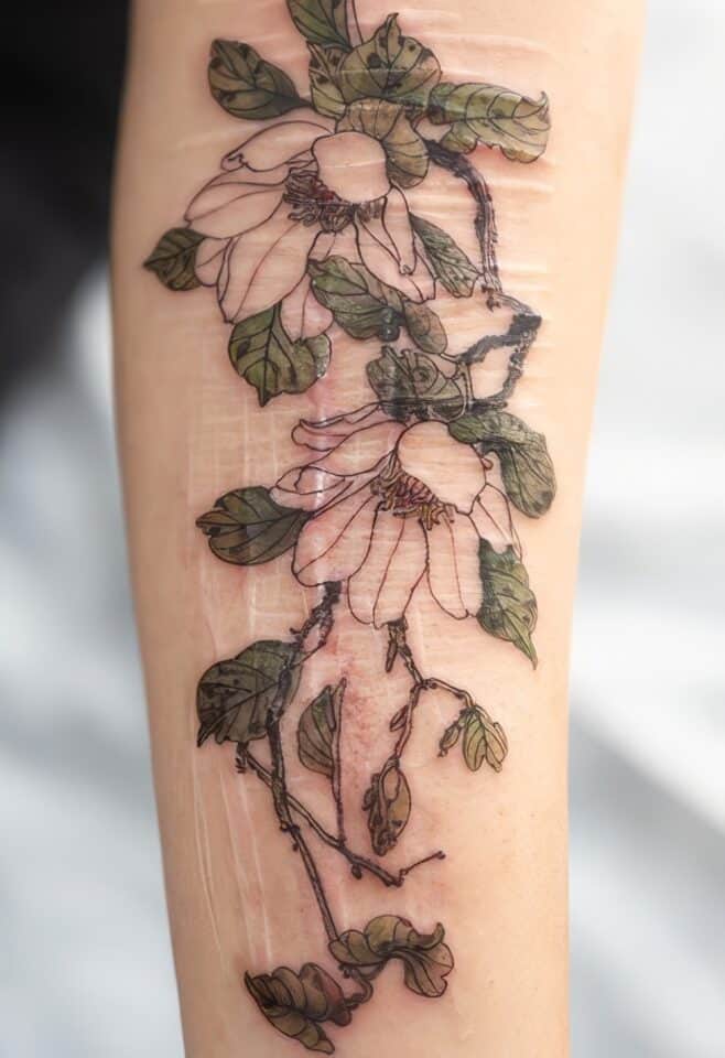 Floral Tattoo Designs 129