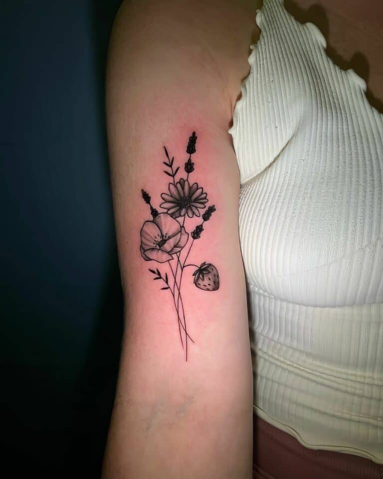 Floral Tattoo Designs 46