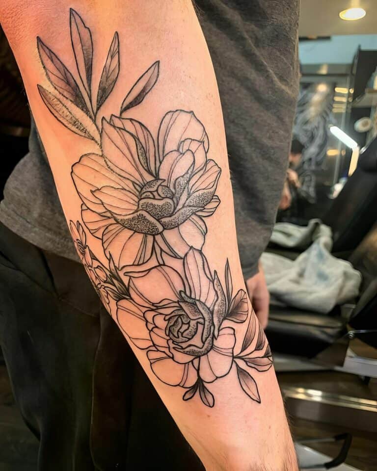 Floral Tattoo Designs 54