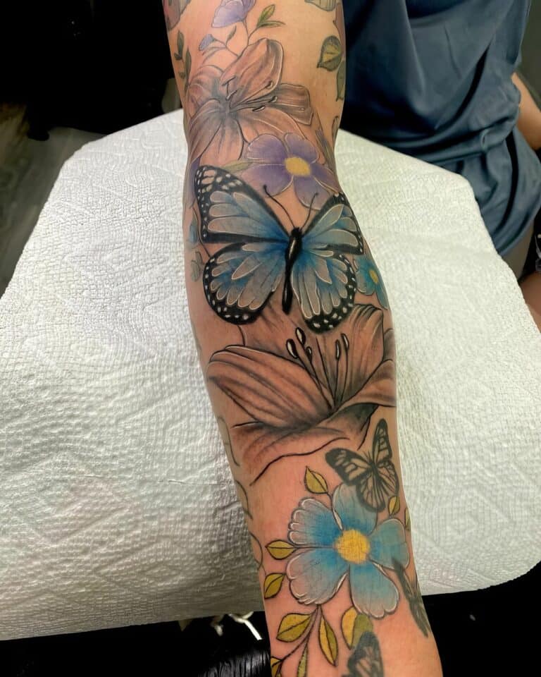 Floral Tattoo Designs 56