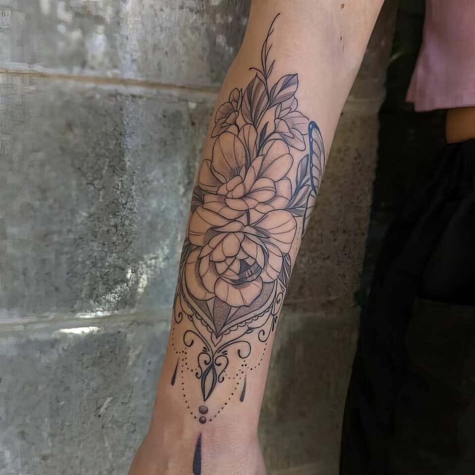 Floral Tattoo Designs 65