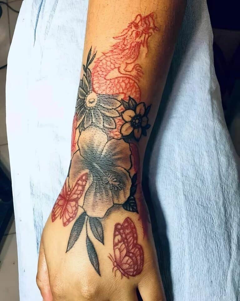 Floral Tattoo Designs 67