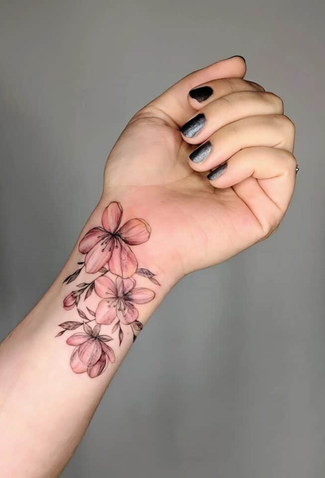 Floral Tattoo Designs 7