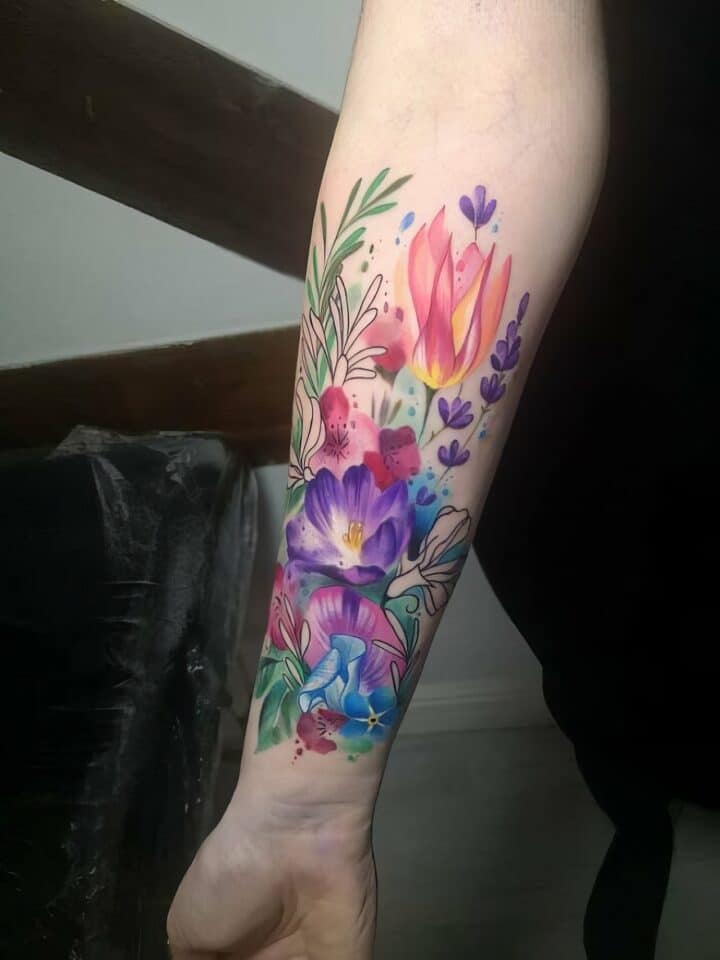 Floral Tattoo Designs 9