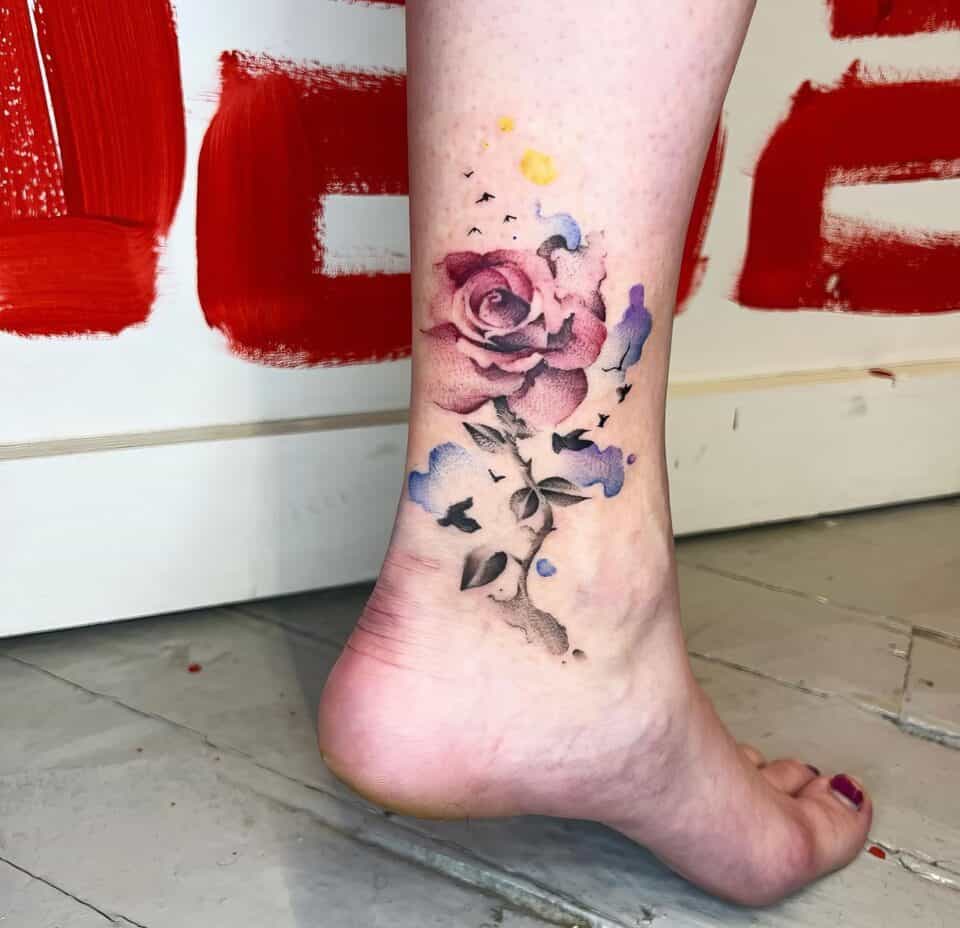 Floral Tattoo Designs 99