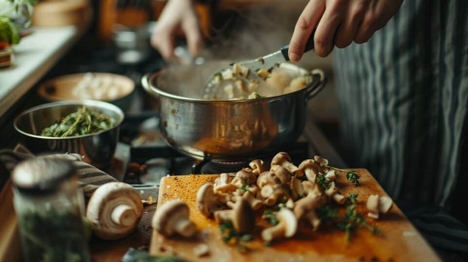 Q19737 How to Cook Lions Mane Mushroom in Soup 4