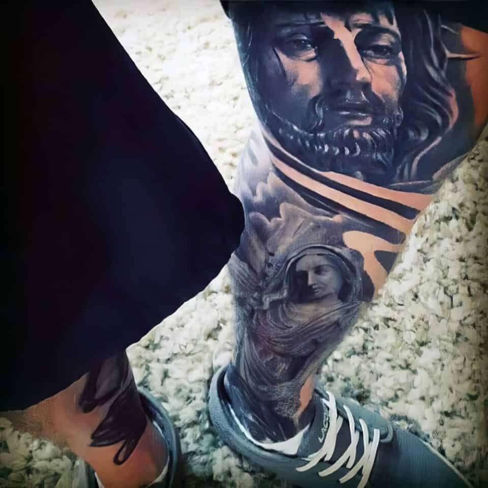 Religious Tattoos for Men 68