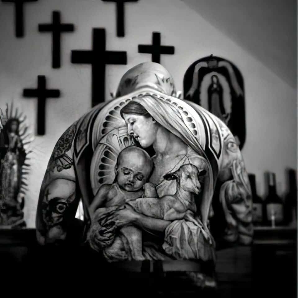 Religious Tattoos for Men 96
