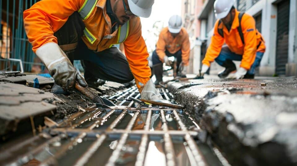 How to Clean a Storm Drain 2