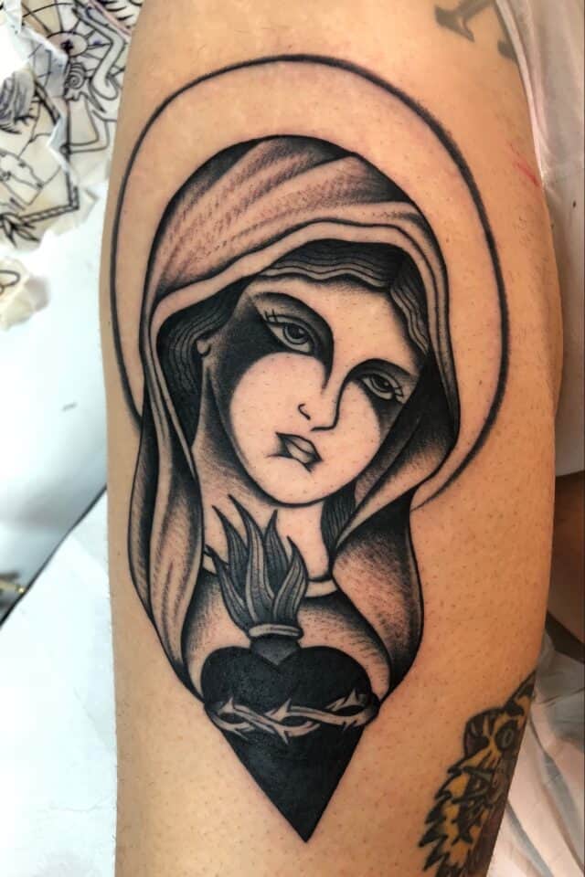 small catholic tattoos 38