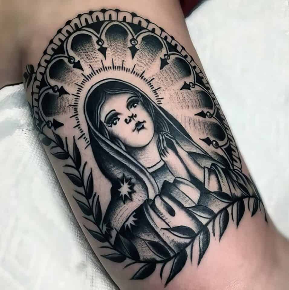 small catholic tattoos 41