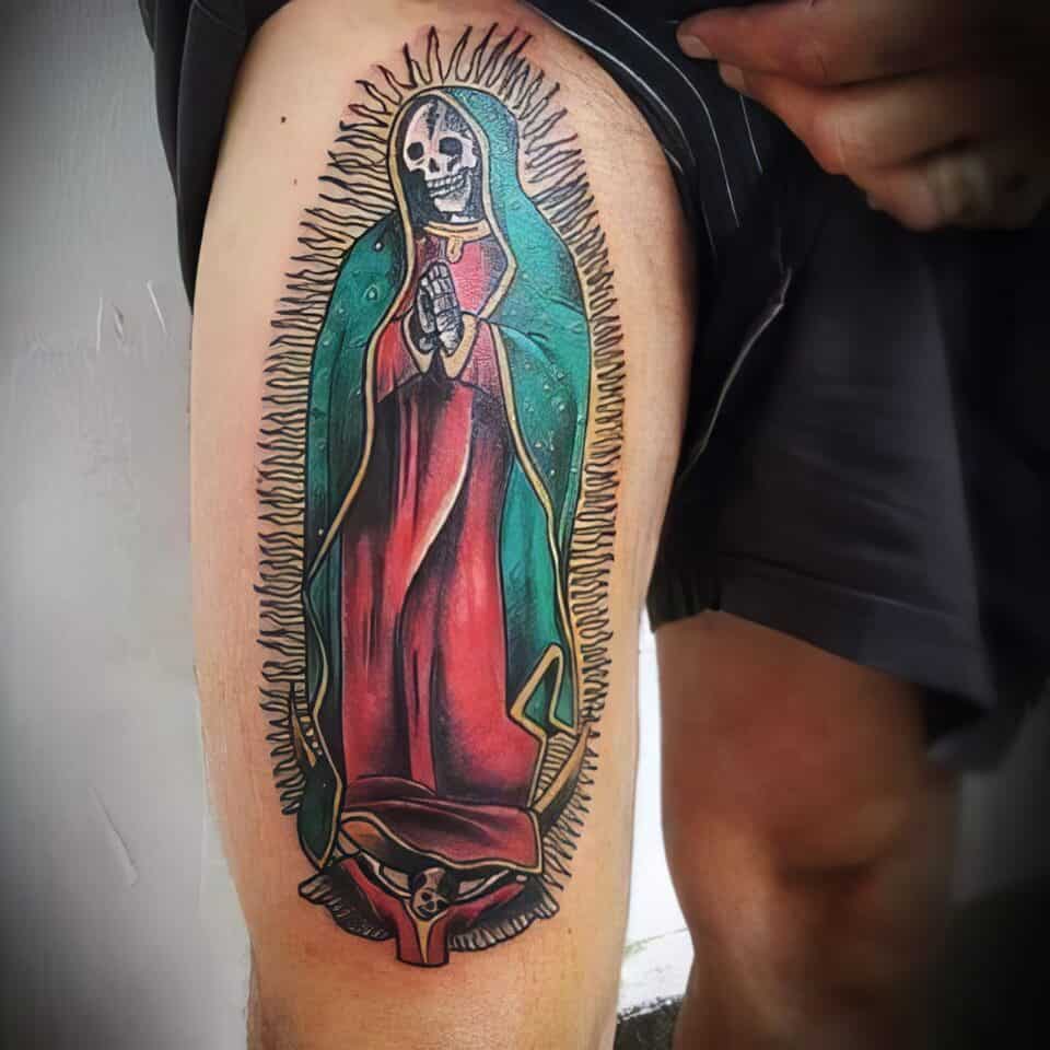 small catholic tattoos 64